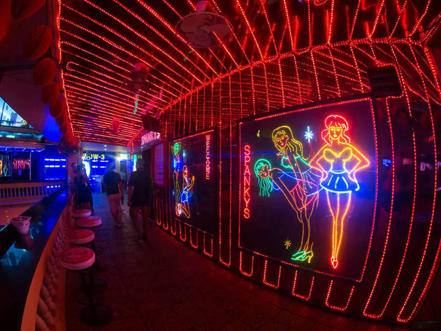 Spankys Bangkok bar
